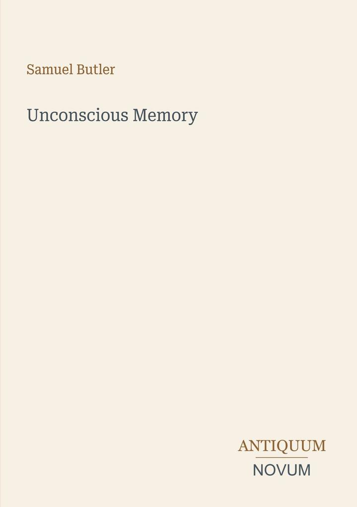 Unconscious Memory