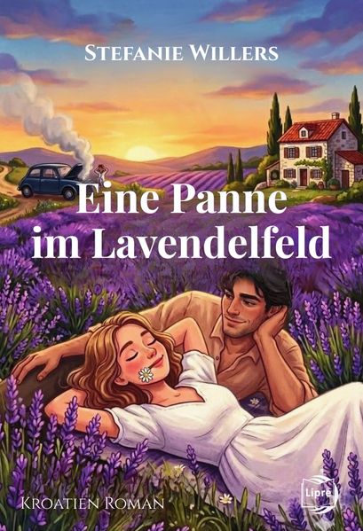 Eine Panne im Lavendelfeld