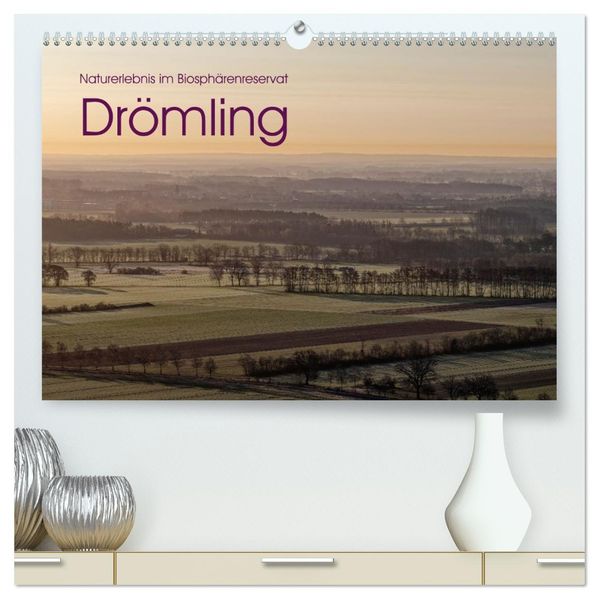 Naturerlebnis im Biosphärenreservat Drömling (hochwertiger Premium Wandkalender 2027 DIN A2 quer) Kunstdruck in Hochglanz