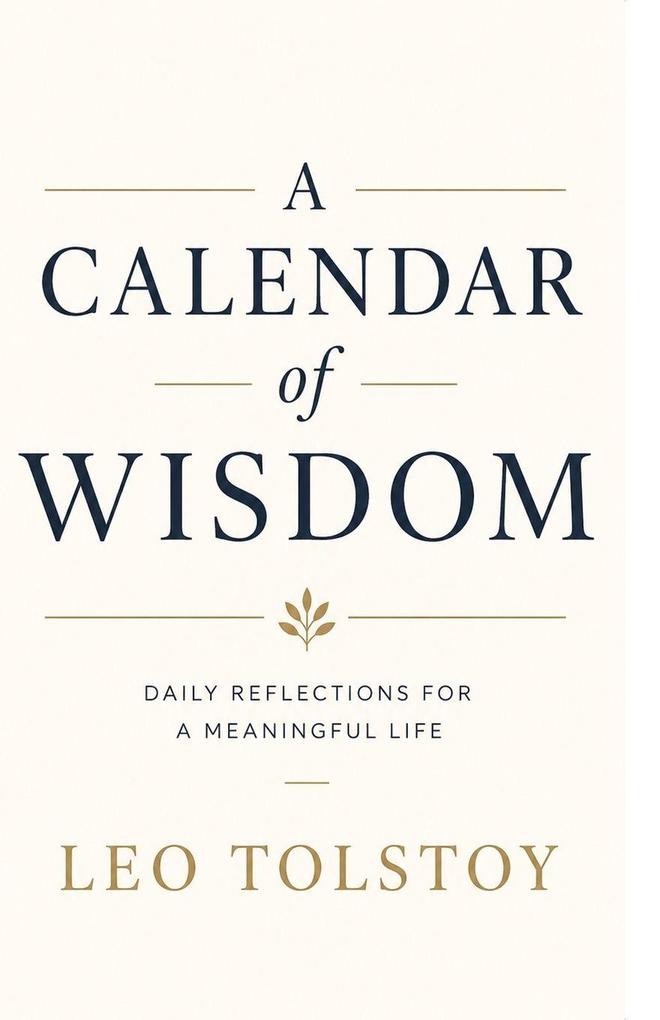 A Calendar of Wisdom