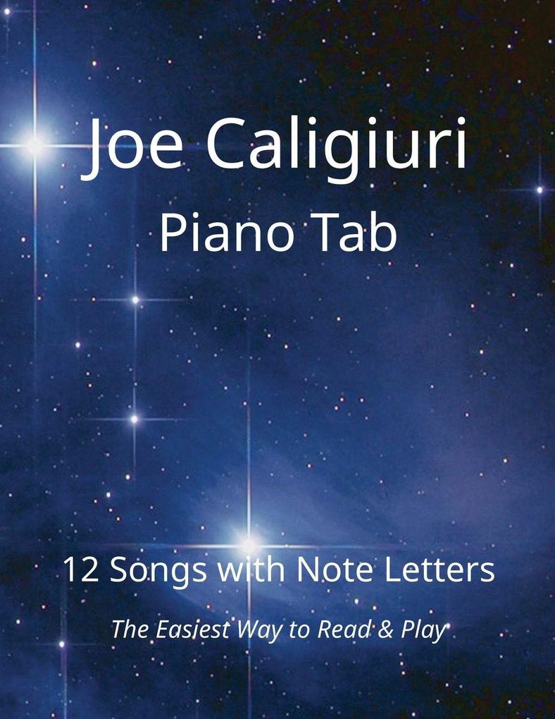 Joe Caligiuri - Piano Tab