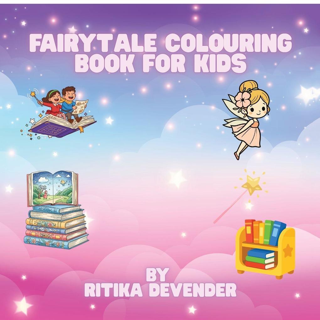 Fairytale Colouring Book For Kids