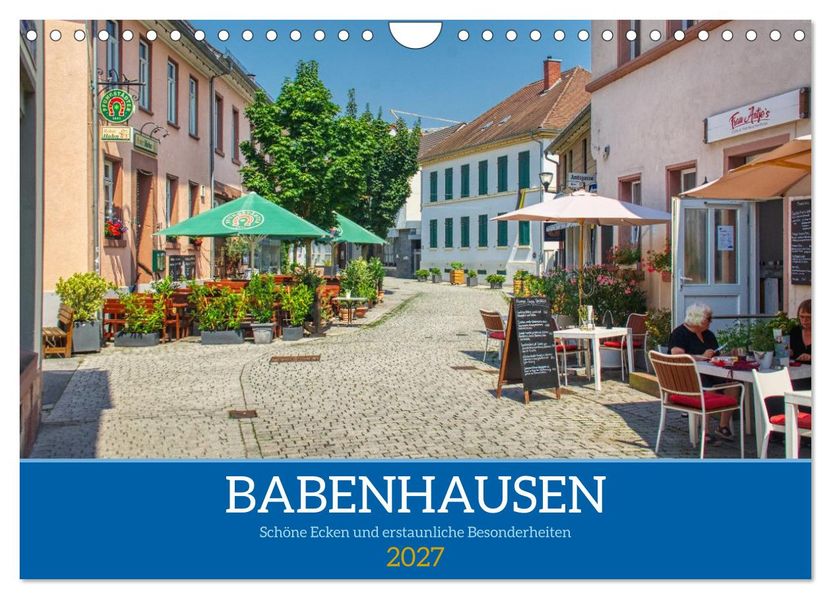 Babenhausen - Schöne Ecken und erstaunliche Besonderheiten (Wandkalender 2027 DIN A4 quer) CALVENDO Monatskalender