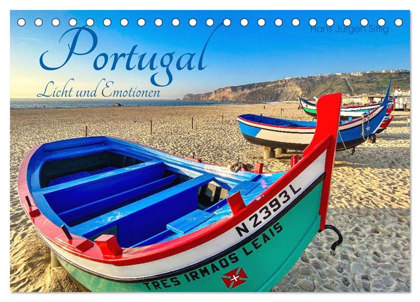 Portugal - Licht und Emotionen (Tischkalender 2027 DIN A5 quer) CALVENDO Monatskalender