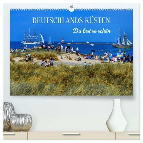 Deutschlands Küsten. Du bist so schön (hochwertiger Premium Wandkalender 2027 DIN A2 quer) Kunstdruck in Hochglanz
