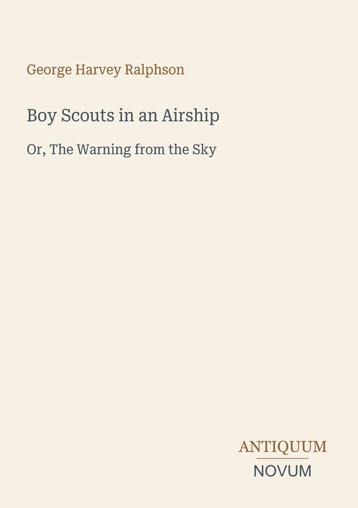 Boy Scouts in an Airship