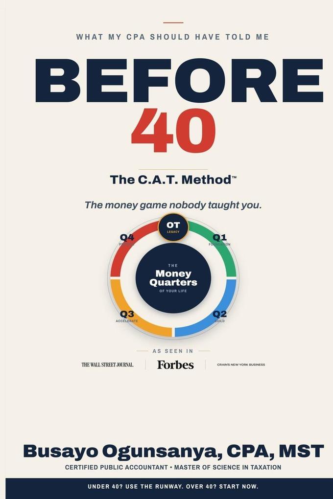 What My CPA Should Have Told Me Before 40