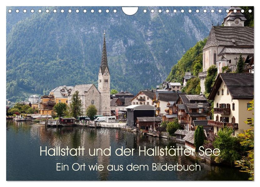 Hallstatt und der Hallstätter See (Wandkalender 2027 DIN A4 quer) CALVENDO Monatskalender