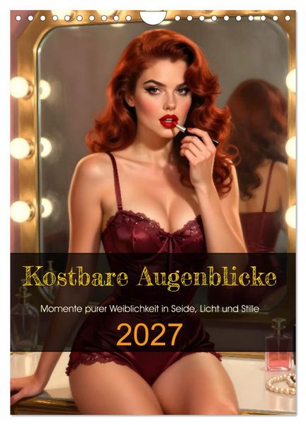 Kostbare Augenblicke (Wandkalender 2027 DIN A4 hoch) CALVENDO Monatskalender