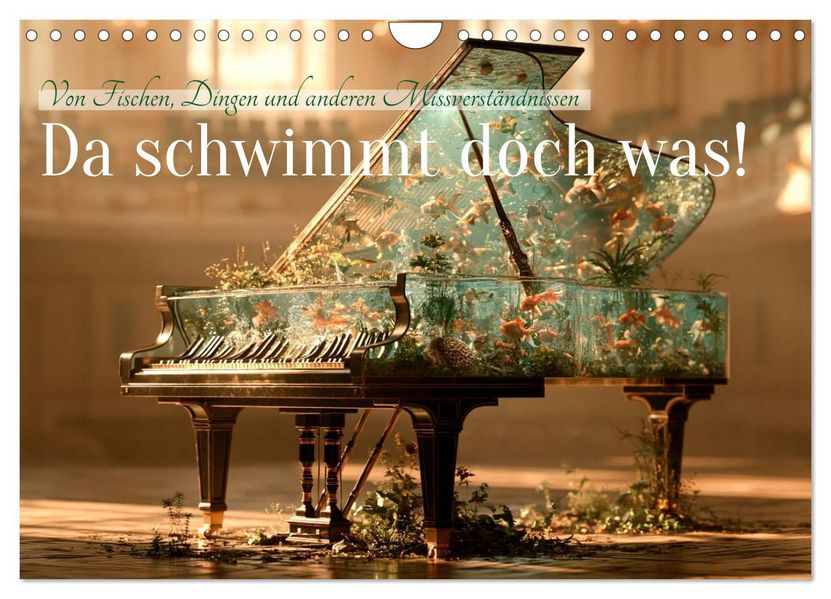 Da schwimmt doch was! (Wandkalender 2027 DIN A4 quer) CALVENDO Monatskalender
