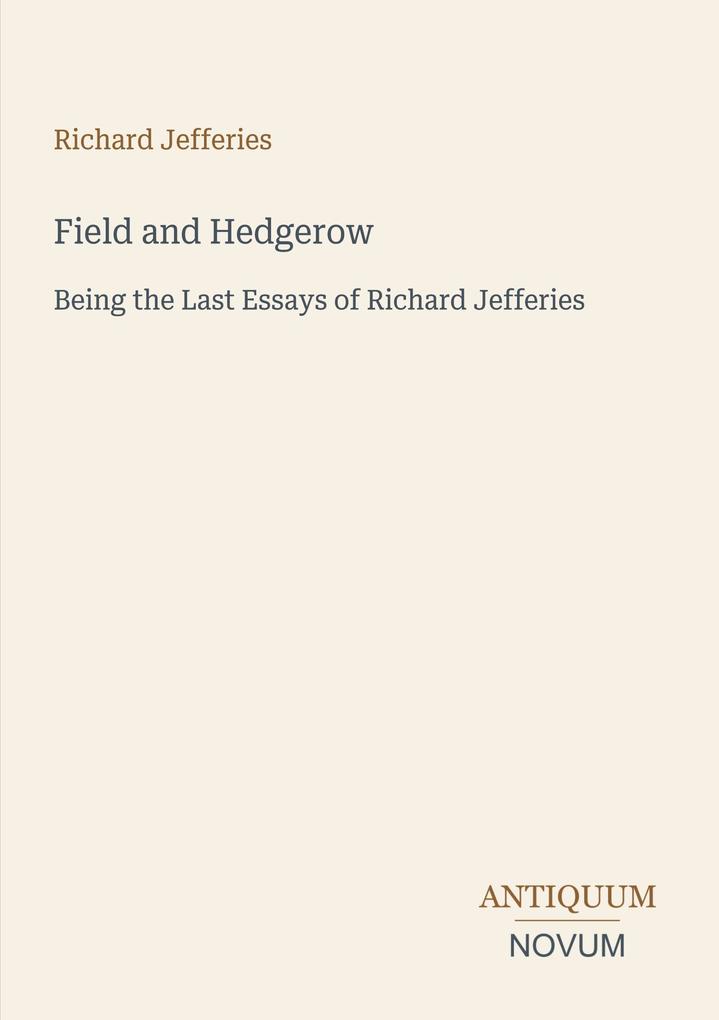 Field and Hedgerow