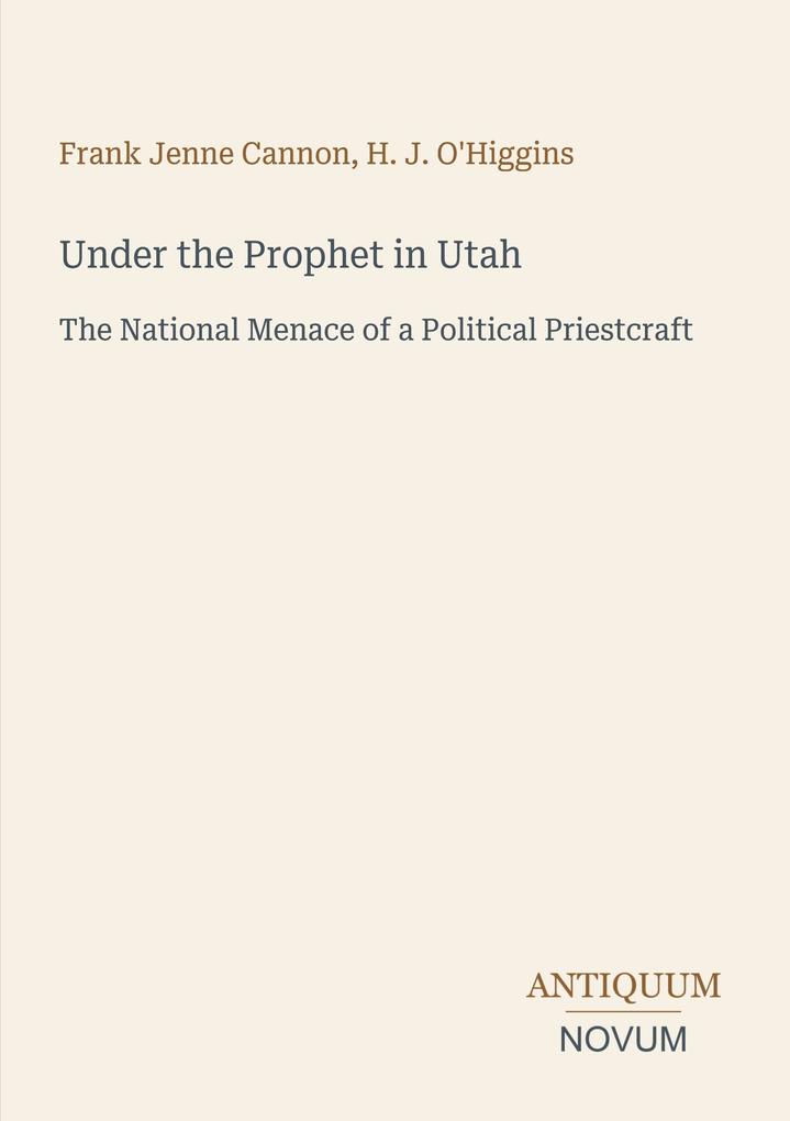 Under the Prophet in Utah