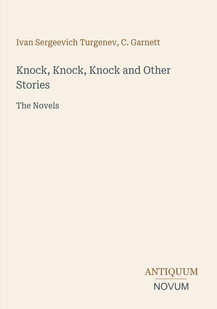 Knock Knock Knock and Other Stories