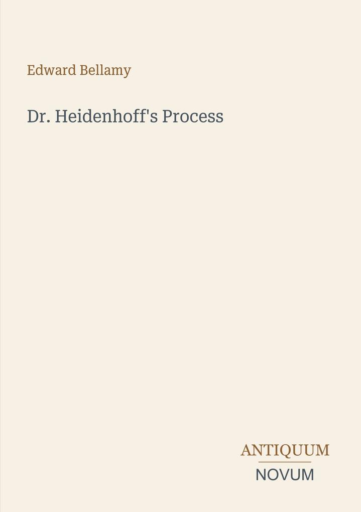 Dr. Heidenhoff's Process