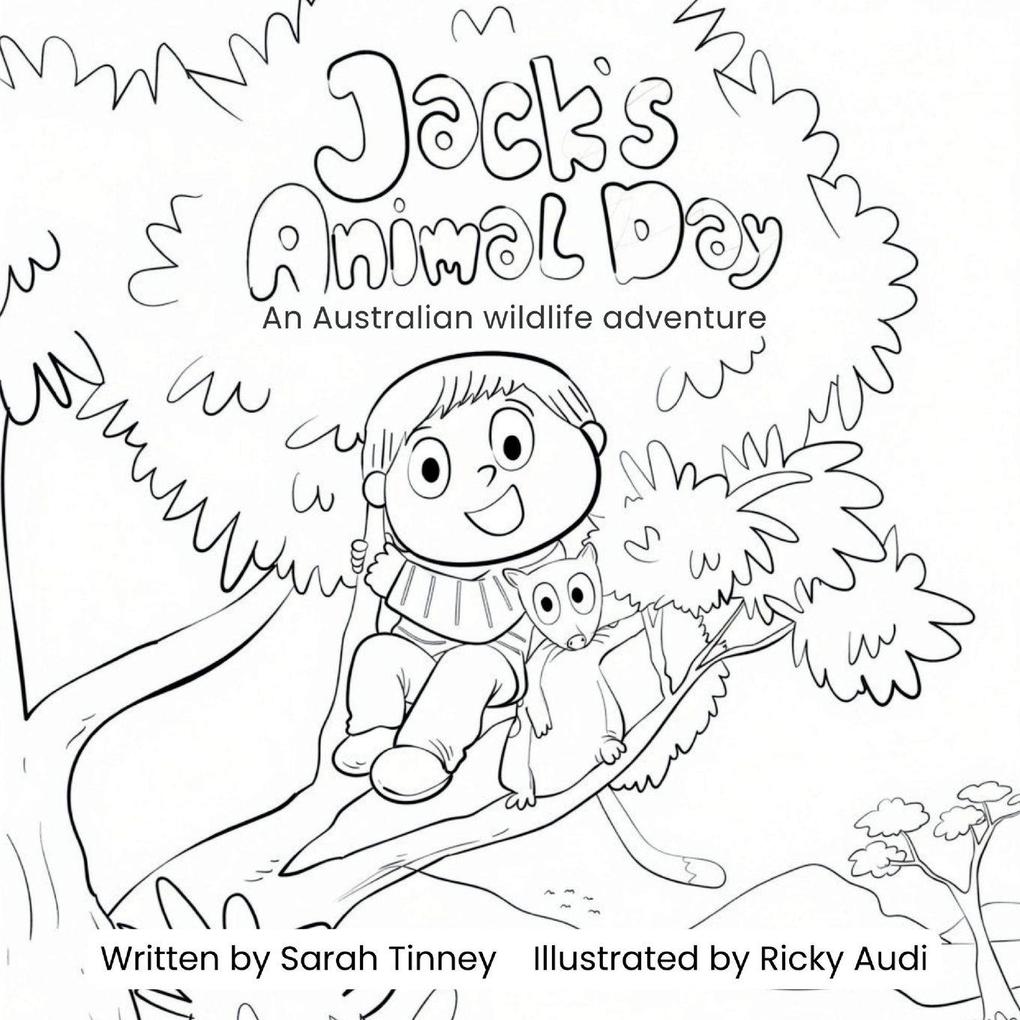 Jack's Animal Day Colouring and Activity Book