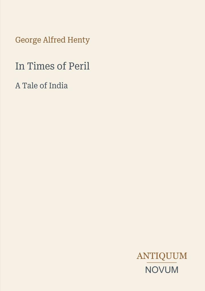 In Times of Peril