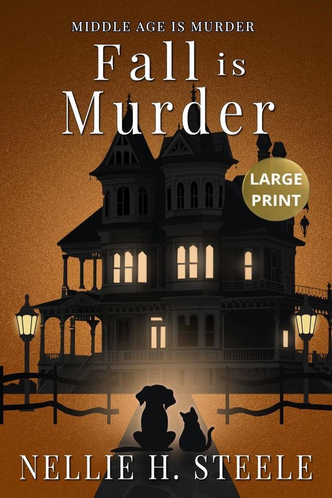Fall is Murder Large Print