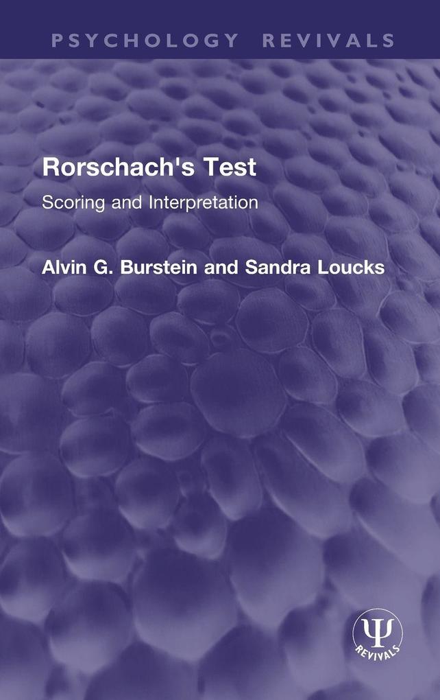 Rorschach's Test