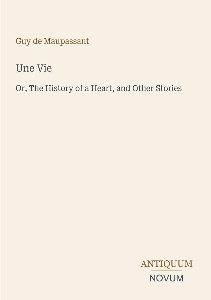 Une Vie