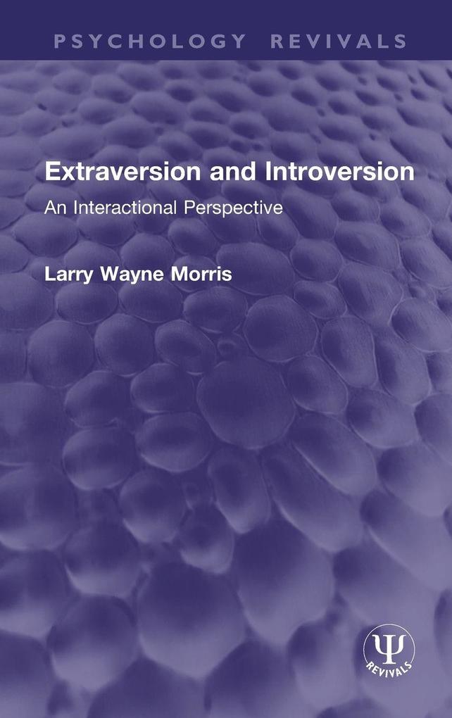 Extraversion and Introversion