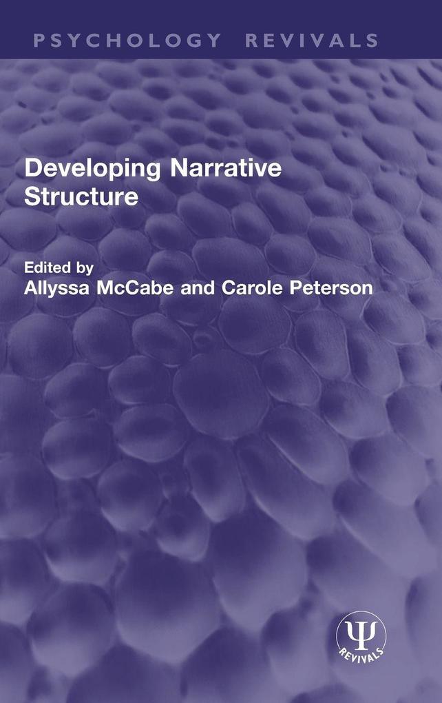 Developing Narrative Structure