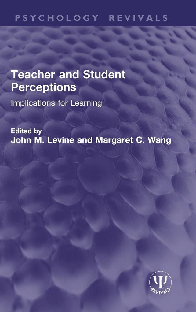Teacher and Student Perceptions