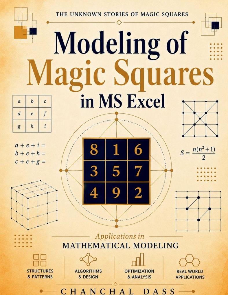 Modeling of Magic Squares in MS Excel