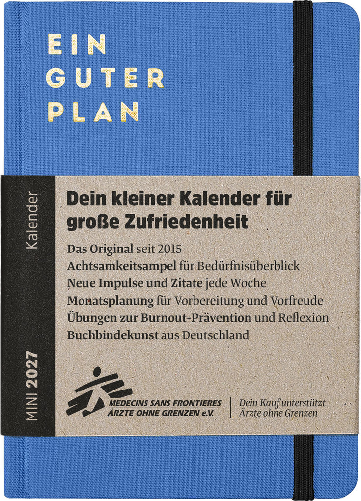 Ein guter Plan Mini 2027 Himmelblau