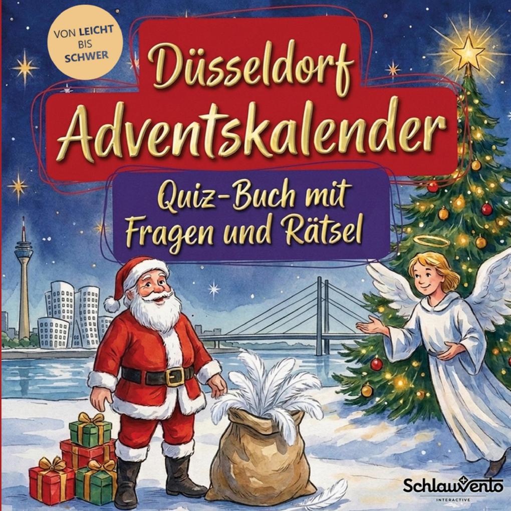 Düsseldorf-Adventskalender: Quiz-Buch mit Fragen und Rätsel