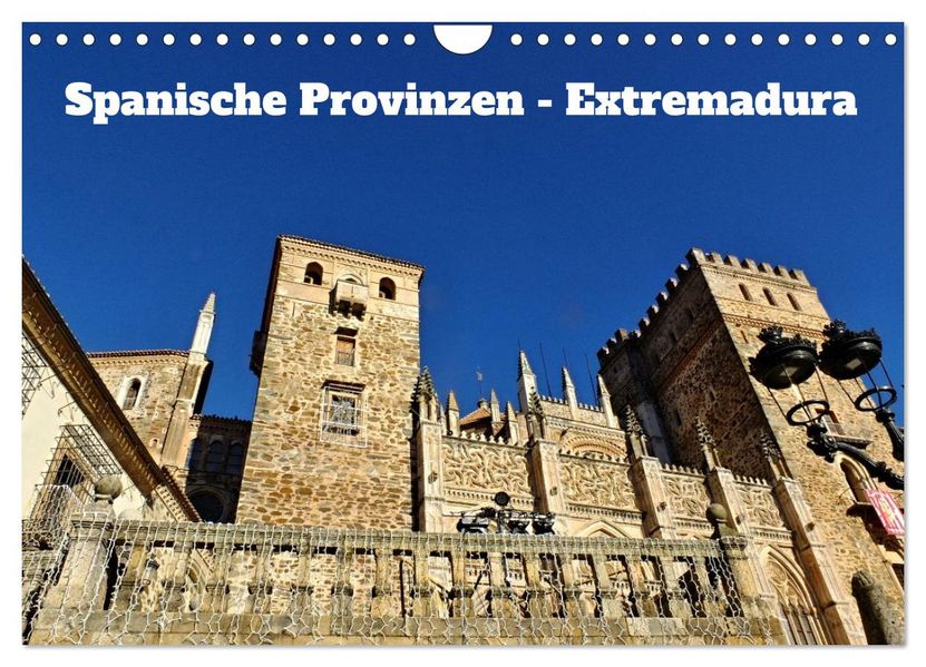 Spanische Provinzen - Extremadura (Wandkalender 2027 DIN A4 quer) CALVENDO Monatskalender