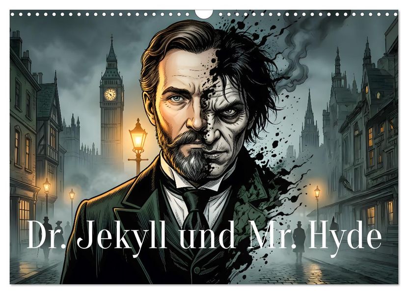 Dr. Jekyll und Mr. Hyde (Wandkalender 2027 DIN A3 quer) CALVENDO Monatskalender