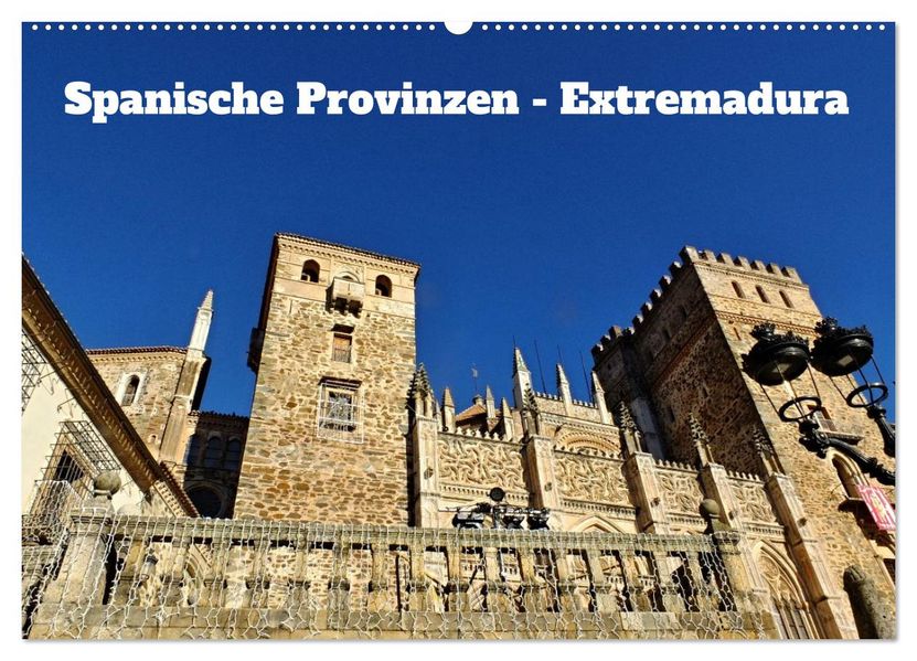 Spanische Provinzen - Extremadura (Wandkalender 2027 DIN A2 quer) CALVENDO Monatskalender