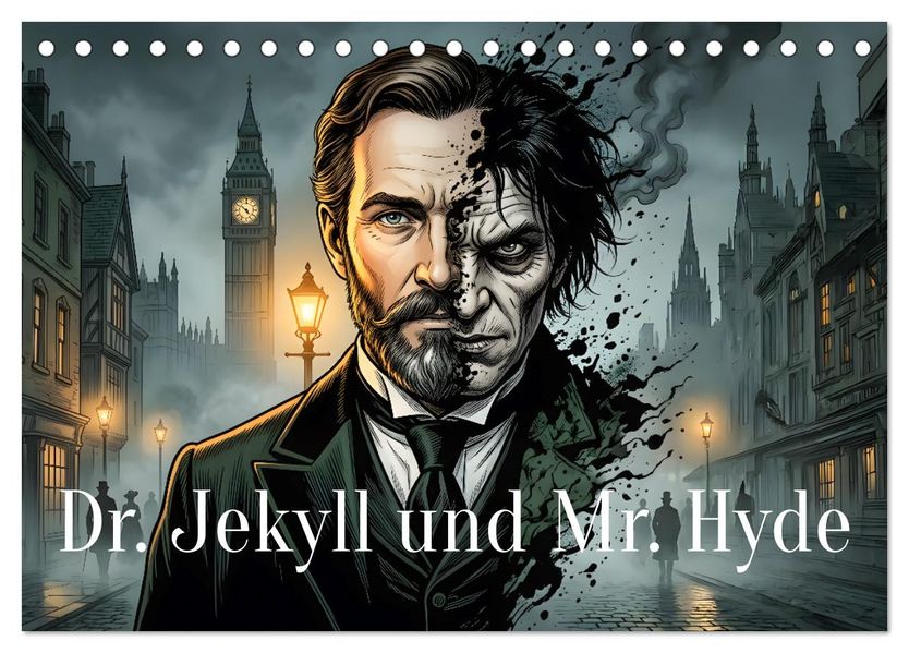 Dr. Jekyll und Mr. Hyde (Tischkalender 2027 DIN A5 quer) CALVENDO Monatskalender