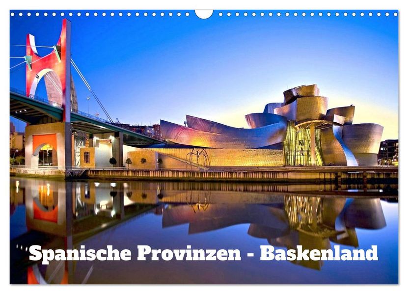 Spanische Provinzen - Baskenland (Wandkalender 2027 DIN A3 quer) CALVENDO Monatskalender