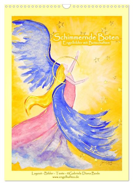 Schimmernde Boten (Wandkalender 2027 DIN A3 hoch) CALVENDO Monatskalender