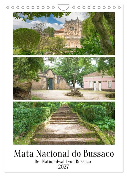 Mata Nacional do Bussaco (Wandkalender 2027 DIN A4 hoch) CALVENDO Monatskalender