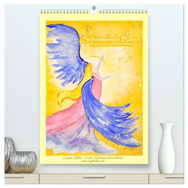 Schimmernde Boten (hochwertiger Premium Wandkalender 2027 DIN A2 hoch) Kunstdruck in Hochglanz