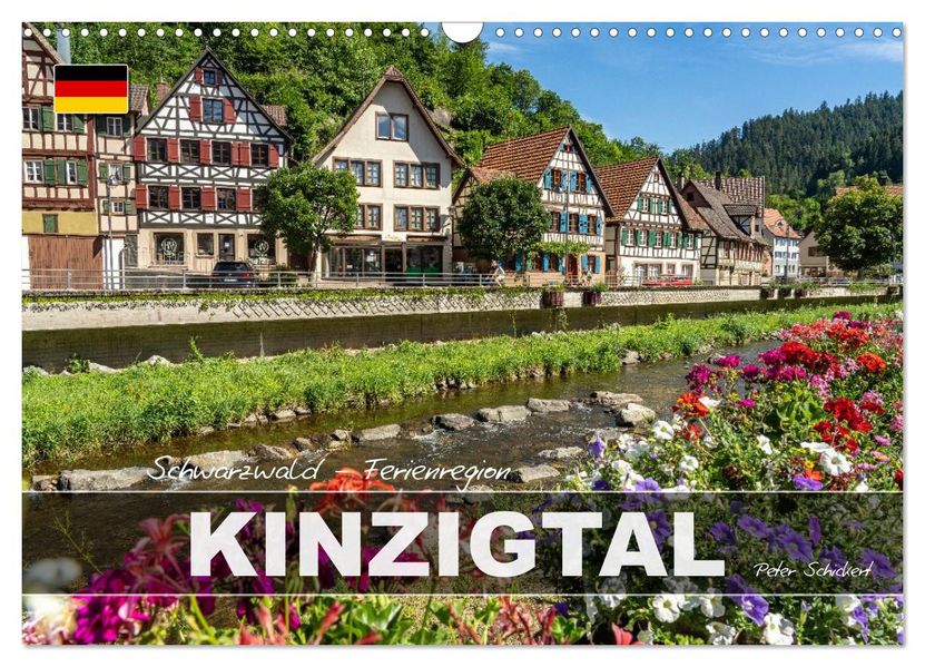 Schwarzwald - Ferienregion Kinzigtal (Wandkalender 2027 DIN A3 quer) CALVENDO Monatskalender