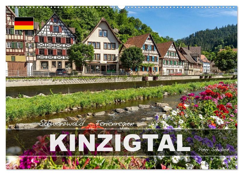Schwarzwald - Ferienregion Kinzigtal (Wandkalender 2027 DIN A2 quer) CALVENDO Monatskalender