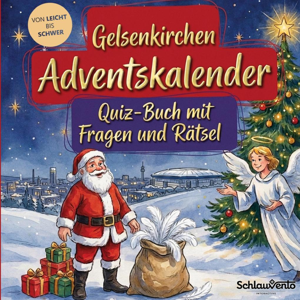 Gelsenkirchen-Adventskalender: Quiz-Buch mit Fragen und Rätsel