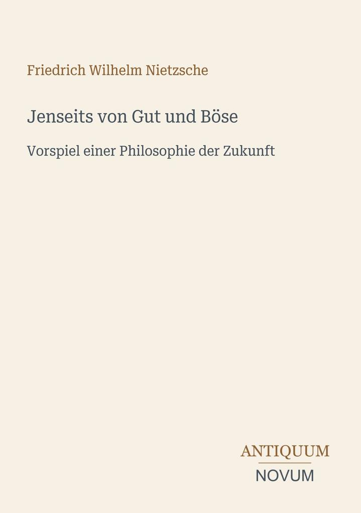 Jenseits von Gut und Böse