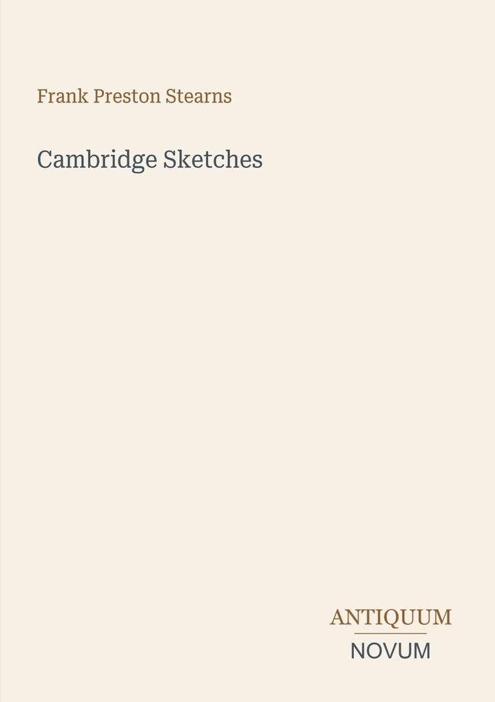 Cambridge Sketches