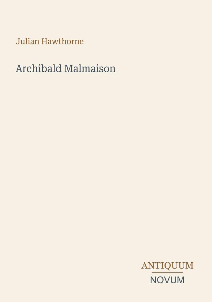 Archibald Malmaison