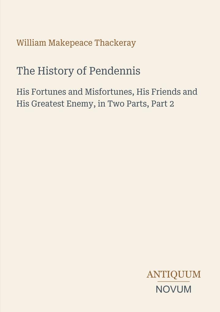 The History of Pendennis