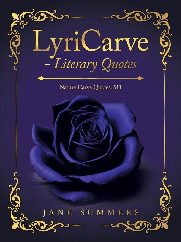 LyriCarve - Literary Quotes