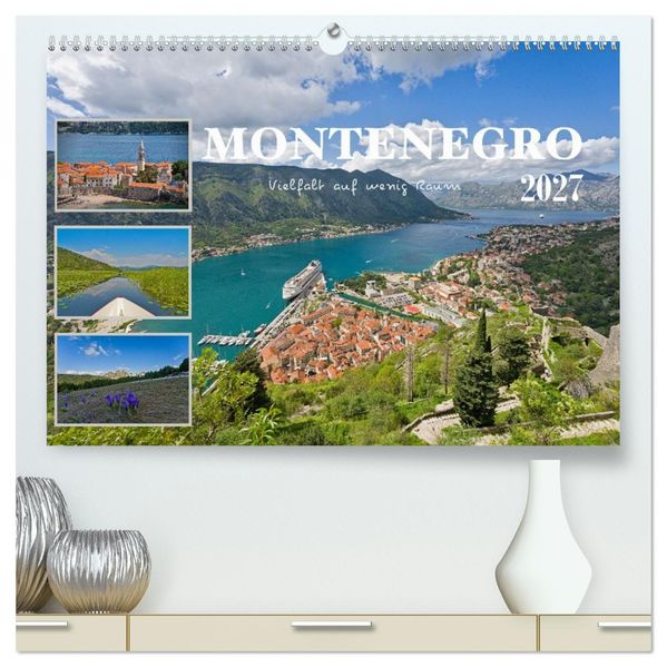 Montenegro - Vielfalt auf wenig Raum (hochwertiger Premium Wandkalender 2027 DIN A2 quer) Kunstdruck in Hochglanz