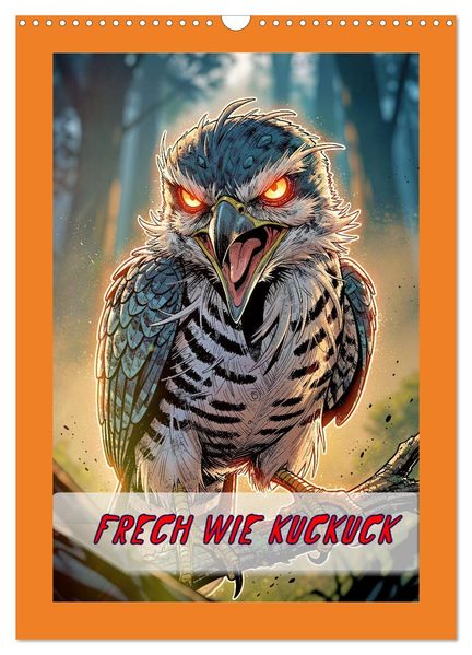 Frech wie Kuckuck (Wandkalender 2027 DIN A3 hoch) CALVENDO Monatskalender