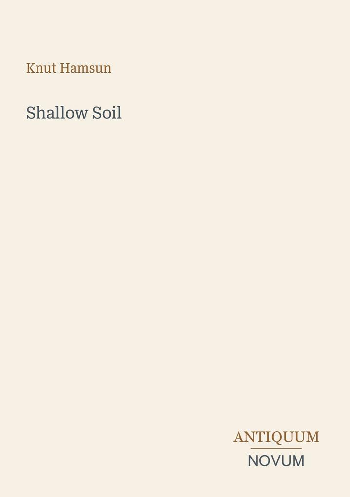 Shallow Soil