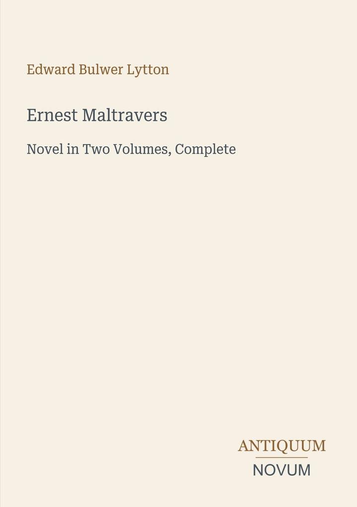 Ernest Maltravers