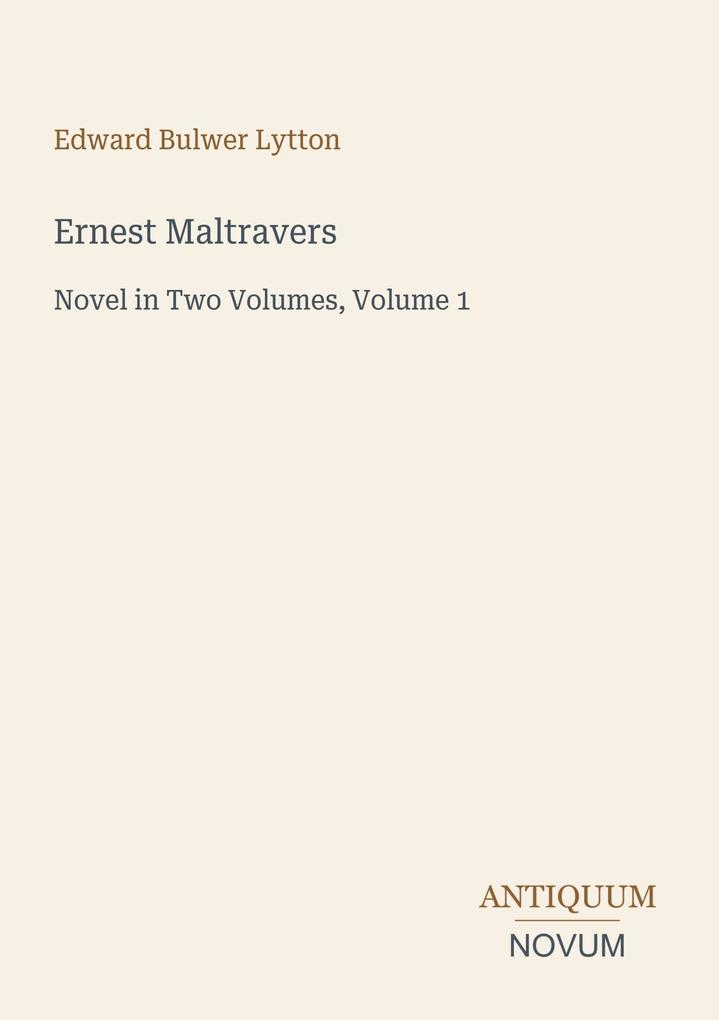 Ernest Maltravers